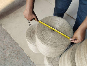 Sợi <span class=keywords><strong>Jute</strong></span> tự nhiên 100%, thân thiện với môi trường, có kết cấu, 28lbs/1ply, chất lượng cao, dùng để đan tay, xuất khẩu, nhà sản xuất JF Trading - Product Image 5