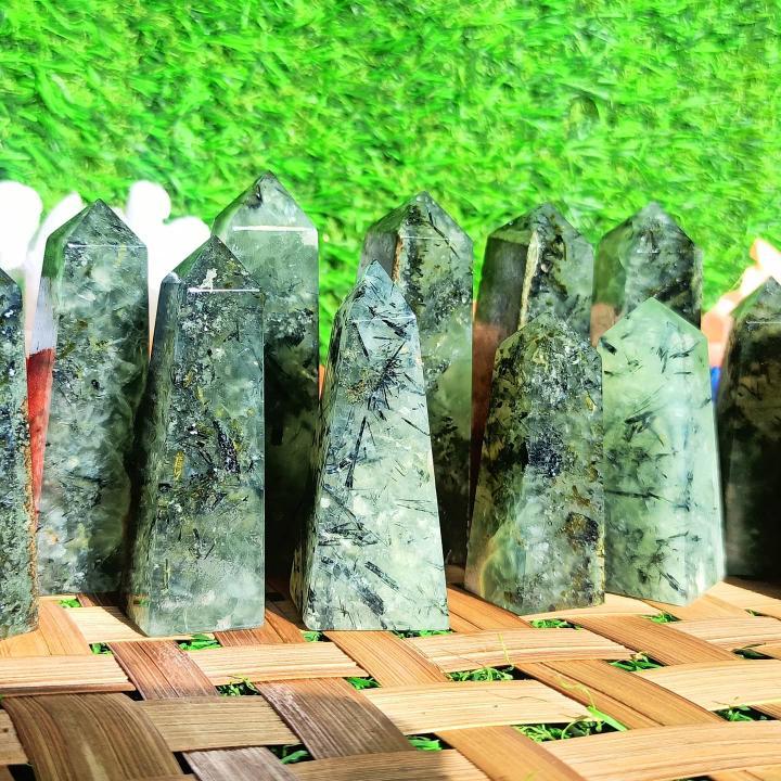 Prehnite Tower Crystal