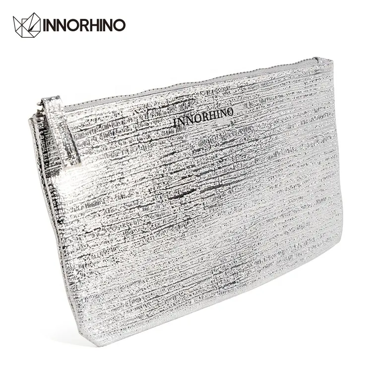 Designer Bags Luxury Foil Custom Clutch Promotional Cosmetic Bags Makeup Pouch INNORHINO