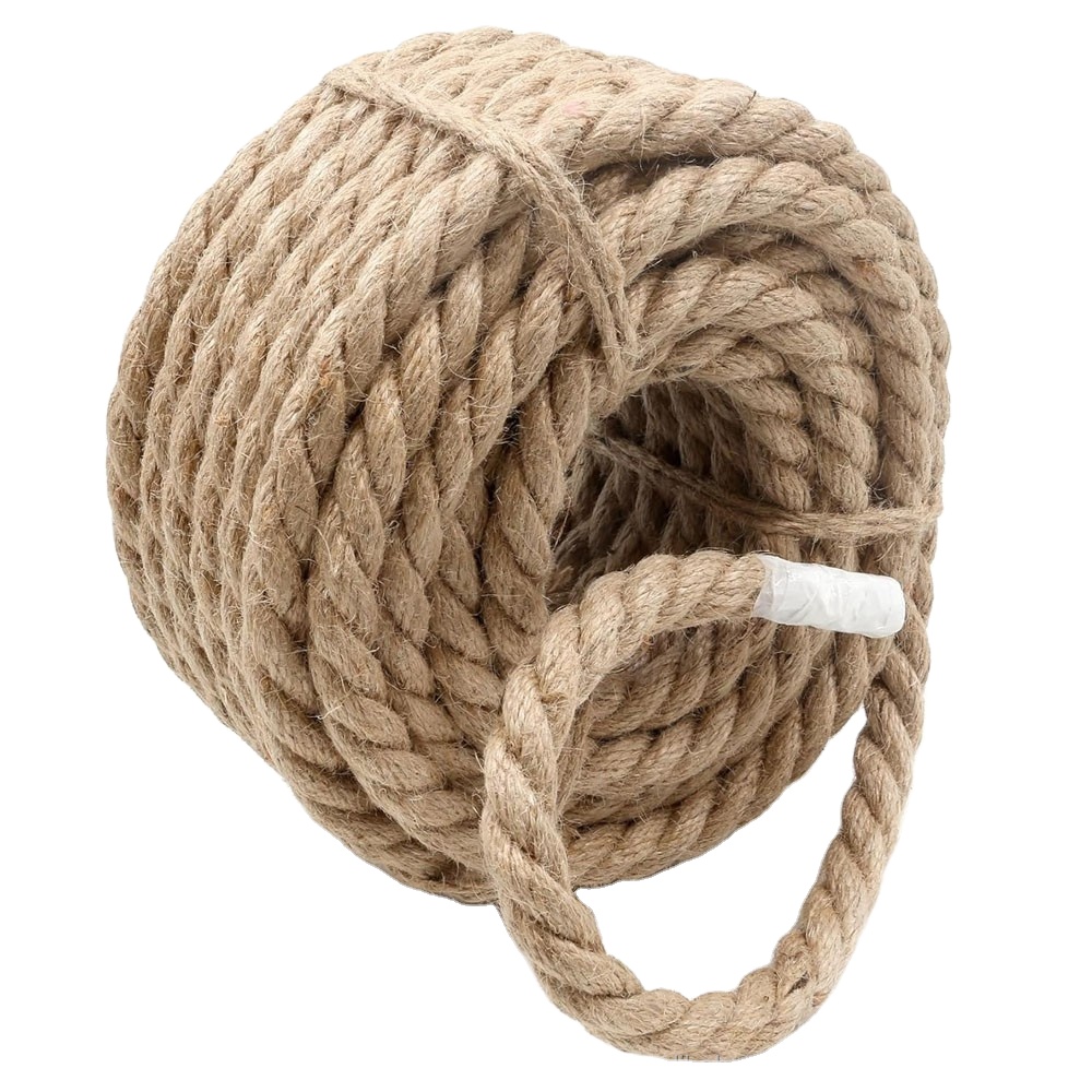 100% jute natural rope colour