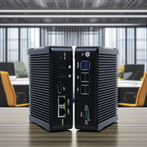 Partaker J3710 Mini PC Compact 2.64 GHz Quad Core <strong>Processor</strong> Fanless with High Power Efficiency New Mini <strong>Computer</strong> - Product Image 1