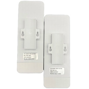 Lector RFID activo direccional de largo alcance 2,4G lector RFID de animales UHF RFID lector sensor de temperatura