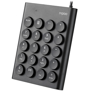 Rapoo K30 20Keys Wired <strong>Numeric</strong> Keypad Mini Business &amp; Gaming Digital <strong>Keyboard</strong> for PC &amp; Tablet USB Interface Hot Sale New in Box - Product Image 1