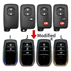 ปลอกกุญแจรถรีโมทอัจฉริยะสำหรับ Toyota พร้อมใบมีดปุ่มกด2/3/4/5 - Product Image 3