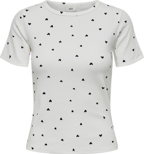 Camiseta estampada de Spandex de algodón con cuello redondo profundo para mujer, diseño personalizable con bordado en Camiseta básica de punto - Product Image 6