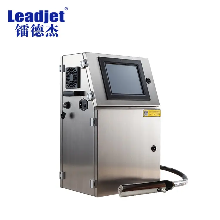 Leadjet S610 Bình Mực Mở 32 Chấm Máy In Mã Hóa Ngày CIJ 1-4 Dòng 280M/Phút Để Bán