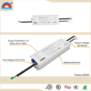 Waterproof 100-277VAC <strong>Input</strong> Constant Current 200W-500W <strong>LED</strong> <strong>Driver</strong> Power Supply for Outdoor <strong>LED</strong> Lighting AC-DC Energy Transfer - Product Image 3