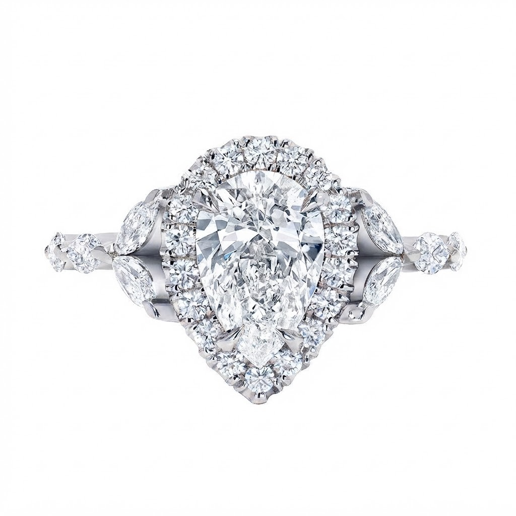 Moissanite en argent 925