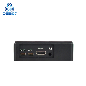 DEBIX iMX8MP CPU mini pc WiFi Linux Ubuntu win10 IOT os sin ventilador industrial AI Edge computación pequeña mini pc