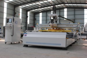 Auto Labeling Cnc Router Nesting Machine 2140 ATC Woodworking Router with <strong>Loading</strong> <strong>and</strong> <strong>Unloading</strong> <strong>System</strong> M-SHINE - Product Image 2