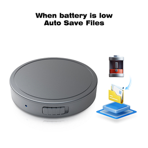 128GB (1600h) Audio Recording Mini <strong>Recorder</strong>, Automatically Saves Recording When Powered Off, Automatically Records Audio - Product Image 2