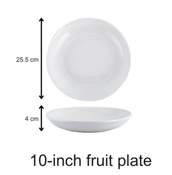 10-inch fruit Plate
