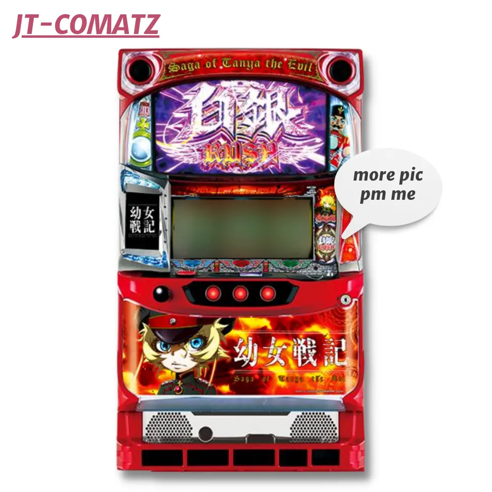 TANYA destan EVIL Anime japonya Pachi sikke belirteçleri oyun makinesi kullanılan