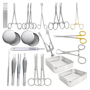 Ariston 25Pcs小児一般外科器具Forcepsセットは、小児科の機械駆動のために削減されました