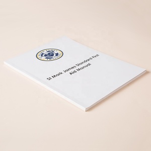 定制A4手册小册子印刷完美装订纸和纸板产品 - Product Image 3