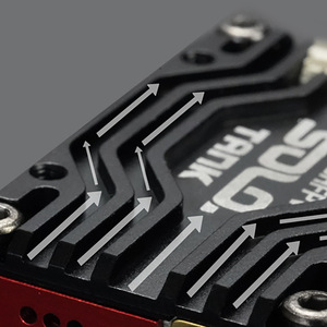 RUSH TANK SOLO 5.8G VTX Video <strong>Transmitter</strong> 1.6W High Power 48CH CNC Shell Built-in Microphone for <strong>RC</strong> <strong>FPV</strong> Racing Drone RUSHFPV - Product Image 6