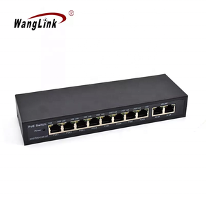 Wanglink External Power Full Gigabit 10 Port PoE Switch IEE803.3af/<strong>at</strong> Protocol <strong>Ethernet</strong> PoE Switch - Product Image 2