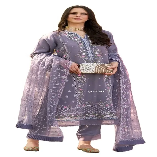 Pakistani Salwar Kameez abiti Pakistani Salwar Suit for Wedding Wear disponibile a prezzo all'ingrosso salwar kameez women indian