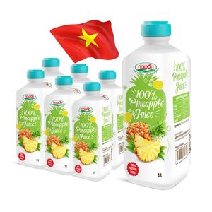 Free Sample OEM/ODM Nawon 100% Pineapple <strong>Juice</strong> Drink Cheap Wholesale Vietnam Tropical fruit <strong>juice</strong> drink Manufacturer in 1000ml - Product Image 1