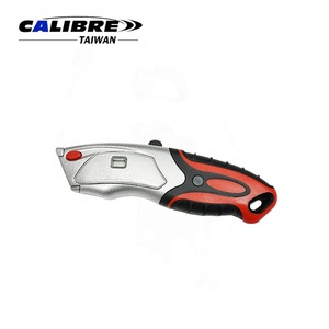 มีดยูทิลิตี้พับเก็บได้สำหรับงานหนักปรับโหลดอัตโนมัติพร้อมที่จับยาง<span class=keywords><strong>6</strong></span>ชิ้นแบบ DIY - Product Image 2