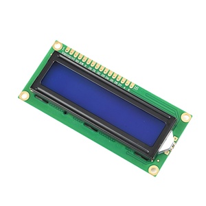 LCD1602 1602 LCD Blu Dello Schermo LCD di Visualizzazione Dei caratteri Modulo Blu Blacklight TFT LCD DC 5V 80mm * 35mm * 11 millimetri - Product Image 3