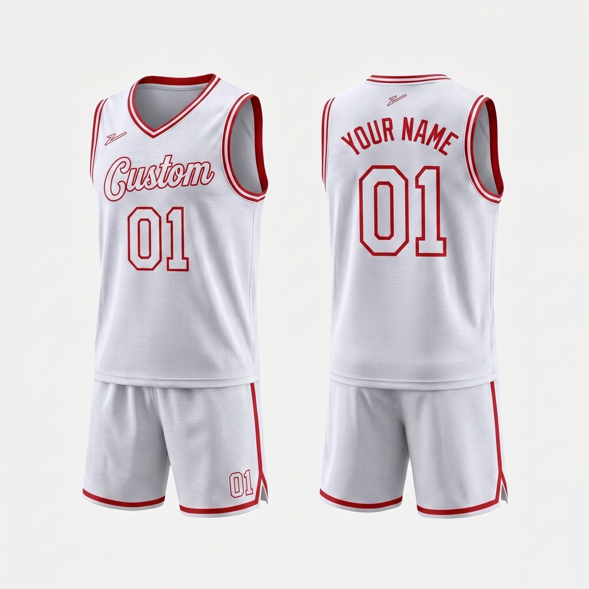 White + Red