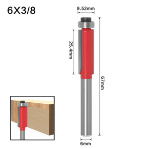 Alaşım kolu ile ağaç İşleme freze kesicisi, 1/4 ve 1/2 inç, CNC gravür ve ahşap kesme makineleri için kırpma bıçak kafası - Product Image 5