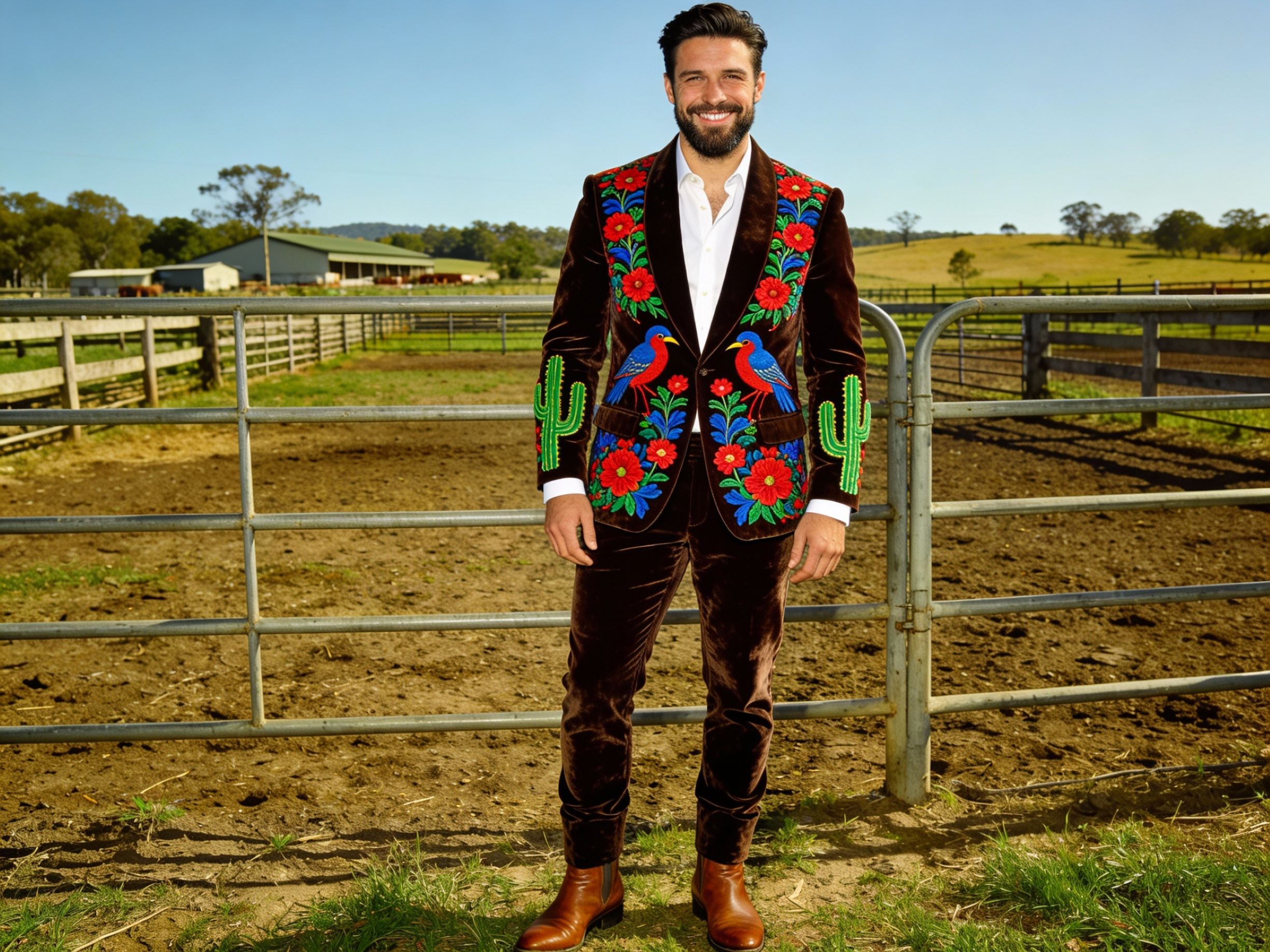 สีน้ำตาล