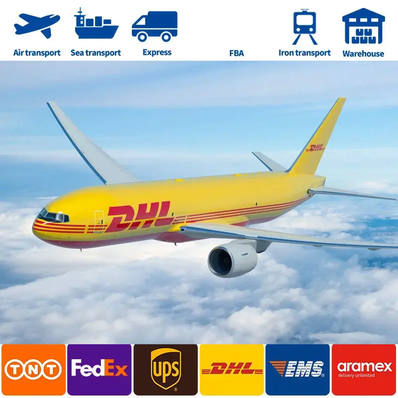 Shenzhen agen pengiriman pintu ke pintu ups tnt fedex dhl express ke USA CA Polandia Eropa Spanyol