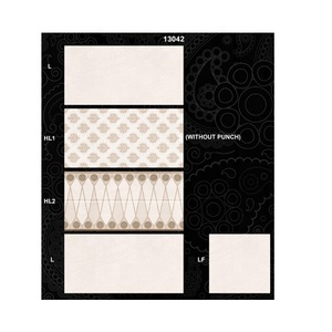 瓷砖不同类型地砖列表釉面找平亚光表面乡村陶瓷陶瓷地砖 - Product Image 2