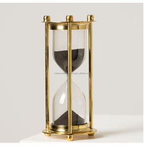 High Quality Wooden Base Hourglass Sand <strong>Timer</strong> with Multi Color Customized Sand Colors - Product Image 4