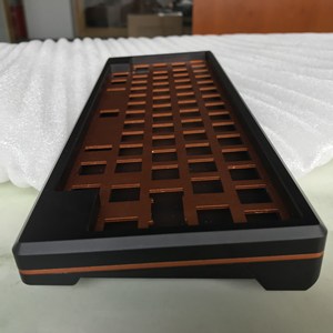 Tkl механическая клавиатура на заказ с ЧПУ механическая обработка клавиатуры игровая клавиатура комплект пластинчатый корпус с ЧПУ обработка анодированный - Product Image 2