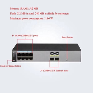 Lớp 2 chuyển đổi S1720-10GW-2P mạng Gigabit quản lý chuyển đổi với giá thấp hơn - Product Image 2