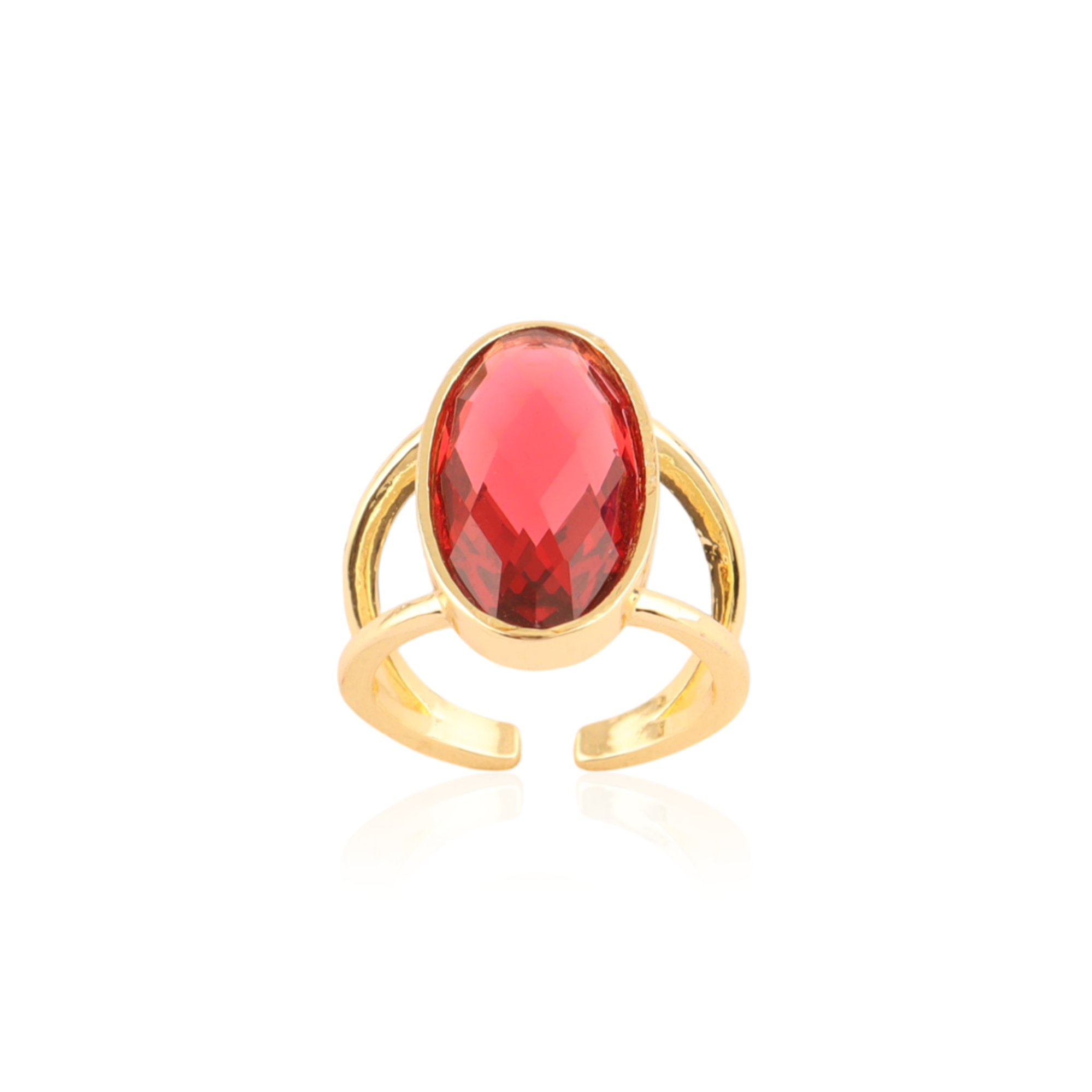 2. Quartz rubis rouge