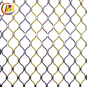 Гибкая черная сетка-канат для защиты от падения на больших высотах, изоляционная защитная сетка для зоопарков и птичьих убежищ - Product Image 4