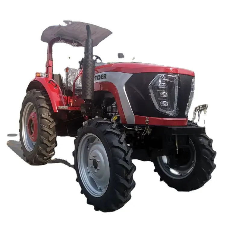 Trattore ANON 4wd con caricatore frontale e benna vendita calda trattori trattori agricoli 4x4 per l'agricoltura 4wd