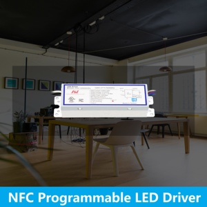 50W NFC LED Driver 0-10V Dimming impermeabile per illuminazione a LED di trasferimento di AC-DC ad alta efficienza energetica