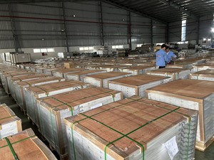 Kualitas tinggi ramah lingkungan 4 mm-8 mm plastik SPC lantai Valinge terlihat marmer dekorasi rumah produsen dibuat di Vietnam - Product Image 4