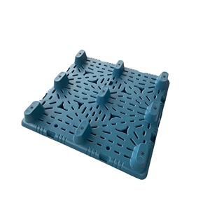 Hot Sale 1200*1200*<strong>150</strong> Mm Heavy Duty <strong>HDPE</strong>/PP Blue Durable Solid Closed Deck Cheap Euro Blowing Plastic Pallet