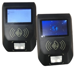 Convalida del biglietto del lettore di autobus con terminale di biglietti lcd dal lettore di codici qr del tornello
