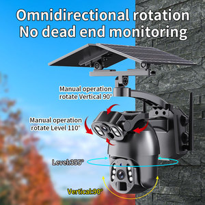 Ubox 6MP HD telecamera di sicurezza Wireless per esterni CCTV con Zoom ottico 4x doppia lente Ptz omnidirezionale rotante Smart IP Camera - Product Image 2