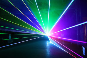15W &amp; 20W Laser Disco Lights Android &amp; <strong>IOS</strong> <strong>App</strong> <strong>Controlled</strong> RGB 3D Animation &amp; Line Patterns Effects Blue &amp; Red Beam Power - Product Image 4
