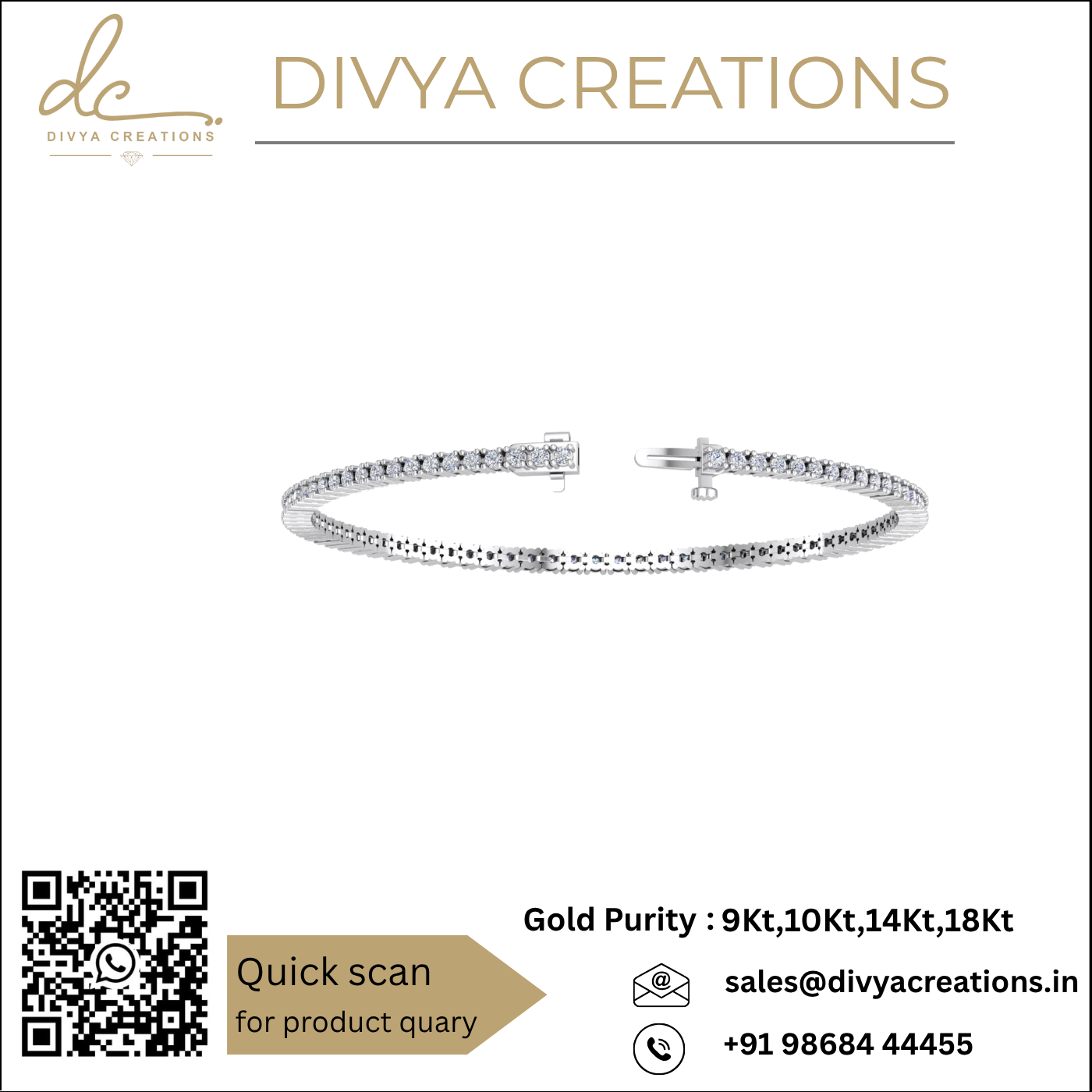 10K White Gold