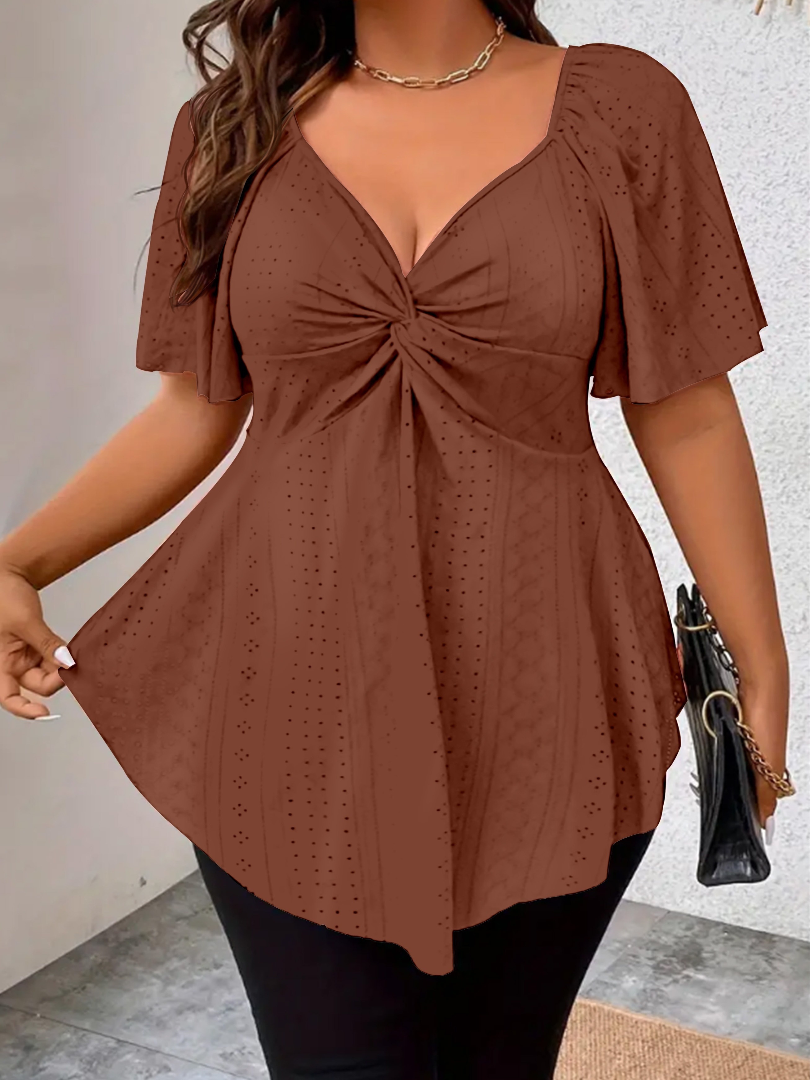 สีน้ำตาล