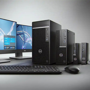 原装包装第12代I3-12100T 8G 256G固态硬盘OptiPlex微外形7020MFF 7020 MFF台式电脑 - Product Image 1