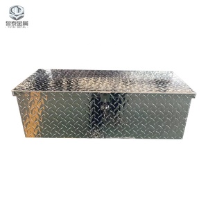 卡车工具箱拖车钥匙锁铝工具箱铝工业工具储物箱箱 - Product Image 2