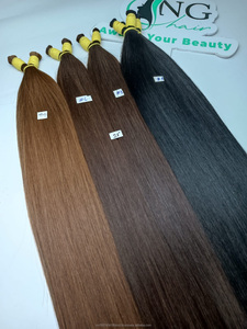 วิกต่อผมมนุษย์แบบเส้นผมตรงยาว8 " - 32" DD - Product Image 2