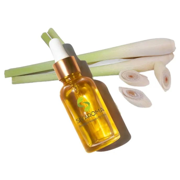 Aceite esencial de hierba de limón más vendido a la Venta usado para aromaterapia, cuidado de la piel y el cabello y muchos más por fabricante indio