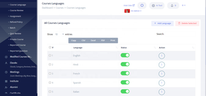 Software di classe Online con sistema di gestione dell'apprendimento sicuro, Login multiutente, esami, frequenza e generatore di certificati - Product Image 2