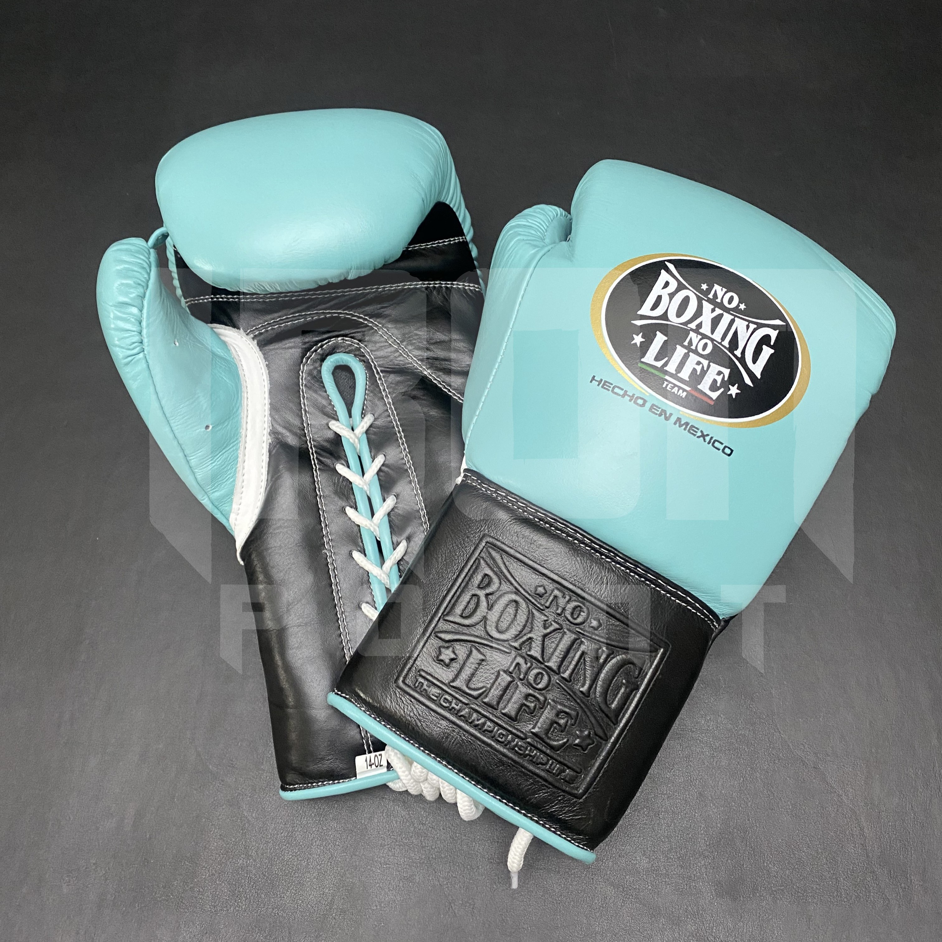 Turquoise blue & Black